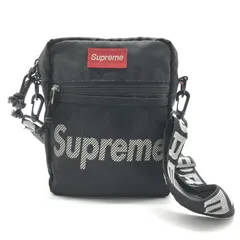 良品 Supreme シュプリーム ナイロン ミニ ショルダー ボディ バッグ ブラック ブランド カバン BAG c281のサムネイル