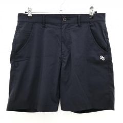 現行モデル パーリーゲイツ ハーフパンツ 短パン 紺 ネイビー 白 M〜L