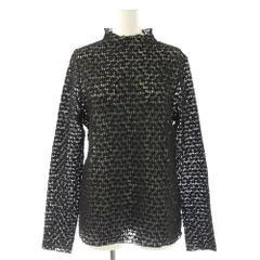 【美品】 ANAYI 長袖トップス バックリボン とろみ 38 オフホワイト×黒 美品】 ANAYI 長袖トップス バックリボン とろみ 38 オフホワイト×黒