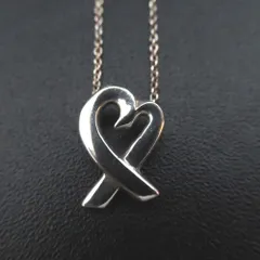 美品 Tiffany&Co ティファニー パロマピカソ ラビングハート ネックレス ペンダント 925SV シルバー レディース 古着 中古 USED