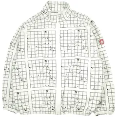 C.E シーイー 22SS 日本製 PANELED GRID ZIP JACKET パネルグリッドジップジャケット XL WHITE CAV EMPT アウター bt1070のサムネイル