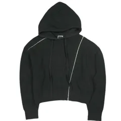KITH NYC キスニューヨークシティ 25AW Women Juni Zipper Sweater Hoodie ジッパー付きセーターパーカー 25080061000540 XS BLACK ニット トップス g26274のサムネイル