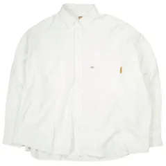 SEE SEE x URBS シーシー URBAN RESEARCH BUYERS SELECT アーバンリサーチ 25AW 別注 日本製 BIG SHIRT WASHED NEL ウォッシュドフランネル ビッグシャツ L WHITE 長袖 トップスのサムネイル