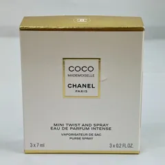 9割以上 CHANEL ココ マドモアゼル オードゥ パルファム 3x7ml香水