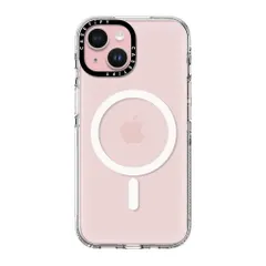 【特価商品】CASETiFY クリア MagSafe対応 iPhone 15 ケース [黄ばみにくい素材 / 2mからの落下試験をクリア / MagSafe に対応]
