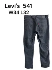 Levi's 541 デニム W34 L32 薄黒　　843