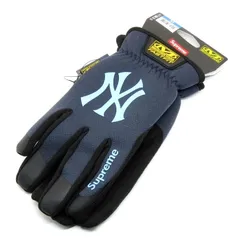 未使用 Supreme シュプリーム グローブ FastFit Teams Gloves 25AW Mechanix MLB 手袋 メカニックス ネイビー M  30013325のサムネイル