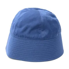 未使用 KIJIMA TAKAYUKI キジマタカユキ ハット 251003-46 CUPRO POLY SATEN SAILOR HAT キュプラ インディゴ 2  47000015