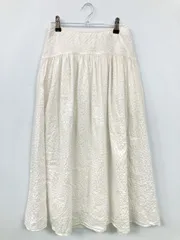 UNIQLO ユニクロ ロングスカート S ホワイト