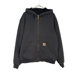 90's Carhartt カーハート サーマル フロントジップアップパーカー