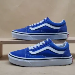VANS オールドスクール ブルー レディーススニーカー 23.5センチ