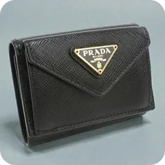プラダ PRADA 財布 レディース 1BH021 QHH F0002 サフィアーノトライアングル財布
