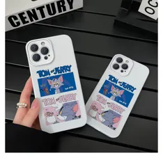 iPhone 13 16携帯ケースハード15 12 11新型クリエイティブピンクイラスト猫14 promax