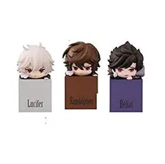 【中古】グランブルーファンタジー ひっかけフィギュア‐サンダルフォン・ルシフェル・ベリアル‐全３種セット