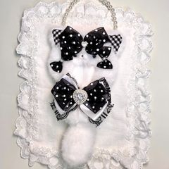 U様 ぬい服 16㎝ ふわふわ猫耳お座りゼブラ 着ぐるみともぬい - メルカリ