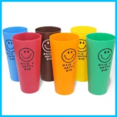 【数量限定】（オクタニ）OKUTANI CO Smile スマイル カップ ６色 セット Cups (ブルー／レッド／ブラウン／オレンジ／イエロー／グリーン)