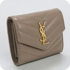 サンローラン SAINT LAURENT 財布 レディース 692031 モノグラム マルチフォールドウォレット