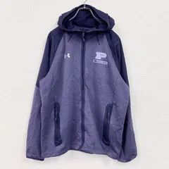 UNDER ARMOUR　アンダーアーマー　スウェットパーカー/フーディー　紺　ネイビー　Lサイズ　古着