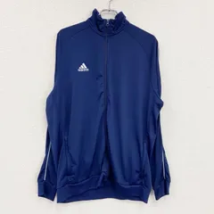 adidas　アディダス　トラックジャケット/ジャージ　紺　ネイビー　XXLサイズ　古着