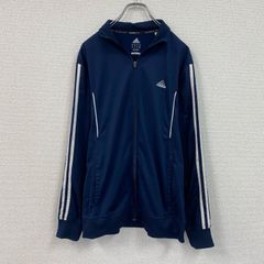 adidas ネイビー ジャージ L アディダス トラックジャケット 紺色