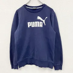 PUMA　プーマ　スウェット/トレーナー　紺　ネイビー　Sサイズ　古着