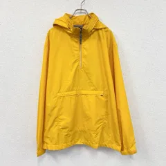 00s　NIKE　ナイキ　ハーフジッププルオーバー　アノラックパーカー　ヴィンテージ　黄色　イエロー　XLサイズ　古着