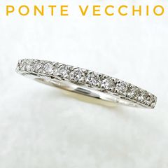 美品 ポンテヴェキオ エタニティリングpt0.70ct ダイヤモンド 6.5号 