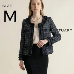 【美品】JILL STUARTジルスチュアート ノーカラー ラメツイードジャケット M 黒ブラック 入学式・卒業式 セレモニー オケージョン 【古着】【中古】【送料無料】のサムネイル