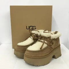 UGG アグ ブーツ ショートブーツ 1167772 Classic New Heights Lace Up 厚底 24cm 箱有