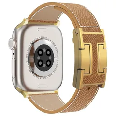 【新品】 2025革新デザイン For Apple Watch バンド 本革 レディース H型バックル Apple Watch Ultra3/Ultra2, Series11/10/9/8/7/6/5/4/3/2/1/SE レザー交換ベルト 可愛い オシャ 0
