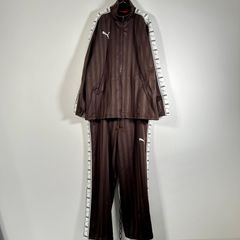プージャ　ブラウン　上下セットアップ　茶色　プーマ　ジャージ プージャ ブラウン 上下セットアップ 茶色 プーマ ジャージ - メルカリ