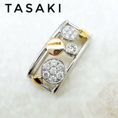 7/美品 タサキ 田崎真珠 K18WG ダイヤ計0.35ct ペンダントトップ TASAKI 田崎真珠 k18WG ペンダントトップ ダイヤ0.53ct - メルカリ