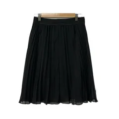 PaulStuart(ポールスチュアート) スカート サイズ6 M レディース美品  - 黒 ひざ丈のサムネイル
