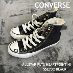SALE【新品】SALE【新品】CONVERSE ALL STAR PLTS HEARTPOINT HI ハイカット スニーカー レディース 厚底 コンバース オールスター PLTS ハートポイント HI  シューズ ハート 5SE732 BLACK Y2K