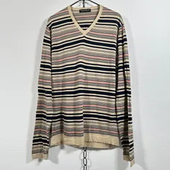 TOMORROWLAND tricot マルチボーダー コットン 薄手 サマーニットセーター Mサイズのサムネイル
