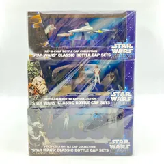 PEPSI ペプシ STAR WARS スターウォーズ CLASSIC BOTTLE CAP SETS 9箱セット ペットボトルキャップ フィギュア