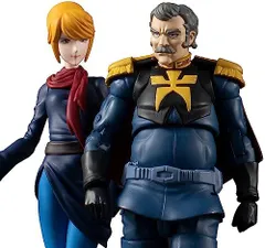 【中古】G.M.G.(ガンダムミリタリージェネレーション) 機動戦士ガンダム ジオン公国軍07 ランバ・ラル＆クラウレ・ハモン 約100mm PVC製 塗装済み可動フィギュア