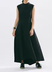 Lachement 22ss リネンバックオープン ワンピース ラシュモン ブラック ドレスのサムネイル