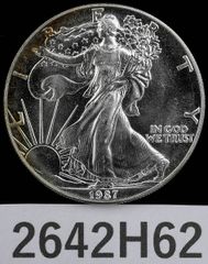 アメリカ 1ドル銀貨 1987年 1オンス『プルーフ』ウォーキングリバテ