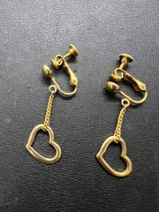 オープンハートイヤリング