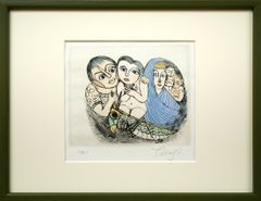 藤田嗣治、舞踏会の前、超希少画集画、新品額装付 - メルカリ