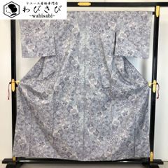 夏着物 浴衣 染色工芸士 鈴木康祐 東京長板染 布橋物語 K-5814 - メルカリ