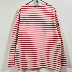 SAINT JAMES オレンジストライプ長袖カットソー - メルカリ