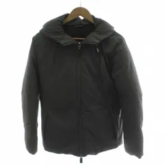 モルガンオム MORGAN HOMME ダウンジャケット 上着 M グレー 無地 フード付き 長袖 981G6106 /GG ■ECB003のサムネイル