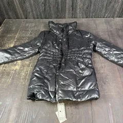 B0317 ブラック ダウンジャケット 黒 ダウンコート アウター ジャケット M/M4