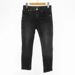 レッドカード RED CARD 23 デニムパンツ ジーンズ Ｇパン スキニー 44425 ブラック 黒 コットン ストレッチ ボトムス