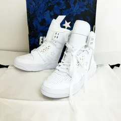 beautiful people × CONVERSE ビューティフルピープル コンバース basketball shoes ALL WHITE ERX-400 EW Hi ハイカット スニーカー Js8-41