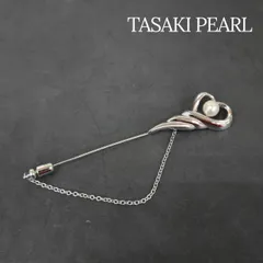 TASAKI 田崎真珠 タサキ パール ブローチ S刻印 シルバー アクセサリー ジュエリー 小物
