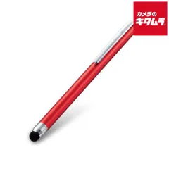 【新品】エレコム P-TPC02RD スマートフォン・タブレット用タッチペン 超感度タイプ レッド