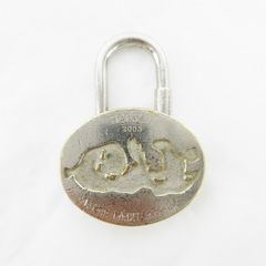 HERMES エルメス カデナ 2003年限定 地中海 チャーム シルバー金具